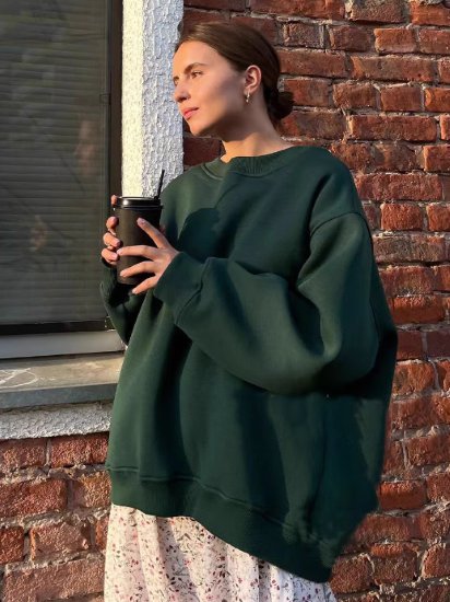 スウェットシャツ レディース トップス カットソー トレーナー 長袖 ラウンドネック ルーズ シンプル 無地 プルオーバー カジュアル お出かけ おしゃれ オーバーサイズ 体型カバー 女性 スウェットシャツ レディース トップス カットソー トレーナー 長袖 ラウンドネック ルーズ シンプル 無地 プルオーバー カジュアル お出かけ おしゃれ オーバーサイズ 体型カバー 女性