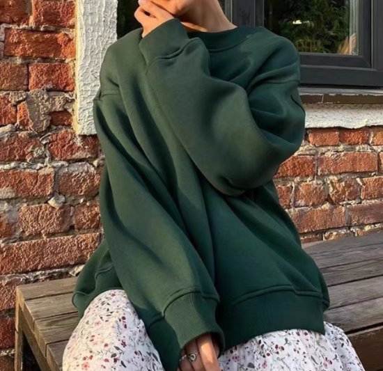 スウェットシャツ レディース トップス カットソー トレーナー 長袖 ラウンドネック ルーズ シンプル 無地 プルオーバー カジュアル お出かけ おしゃれ オーバーサイズ 体型カバー 女性 スウェットシャツ レディース トップス カットソー トレーナー 長袖 ラウンドネック ルーズ シンプル 無地 プルオーバー カジュアル お出かけ おしゃれ オーバーサイズ 体型カバー 女性