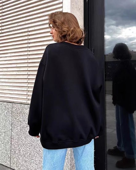 スウェットシャツ レディース トップス カットソー トレーナー 長袖 ラウンドネック ルーズ シンプル 無地 プルオーバー カジュアル お出かけ おしゃれ オーバーサイズ 体型カバー 女性 スウェットシャツ レディース トップス カットソー トレーナー 長袖 ラウンドネック ルーズ シンプル 無地 プルオーバー カジュアル お出かけ おしゃれ オーバーサイズ 体型カバー 女性