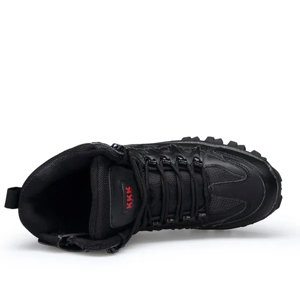 Military Tactical Boots Desert Combat Outdoor Army Hiking shoes Travel Botas Shoes Leather Autumn Ma