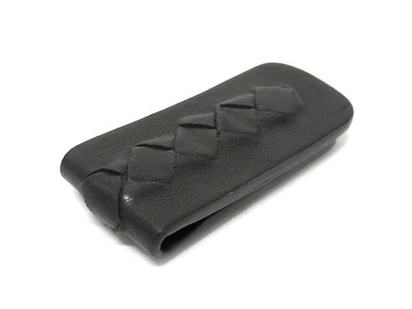 ボッテガヴェネタ マネークリップ カードケース マキシイントレチャート ブラック ボッテガヴェネタ マネークリップ カードケース マキシイントレ