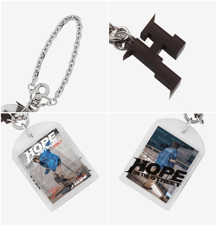 BTS公式グッズ】 HOPE ON THE STREET OFFICIALキーリングJ-HOPE