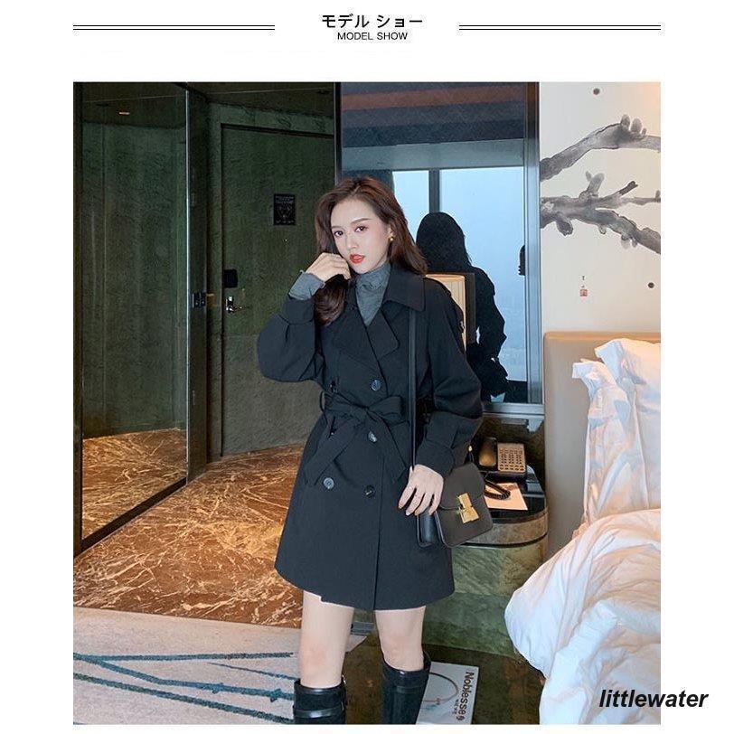 トレンチコート レディース スプリングコート オフィス コート アウター 黒 コート レトロ コート キャメル 通勤 トレンチコート レディース スプリングコート オフィス コート アウター 黒 コート レトロ コート キャメル 通勤