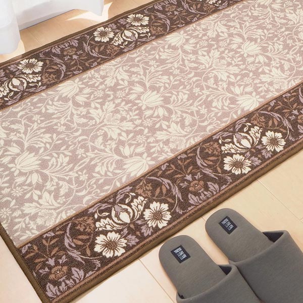 廊下マット 廊下敷き エレガンス プリントマット 80x240cm 廊下マット 廊下敷き エレガンス プリントマット 80x240cm