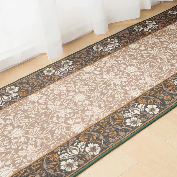 廊下マット 廊下敷き エレガンス プリントマット 80x240cm 廊下マット 廊下敷き エレガンス プリントマット 80x240cm