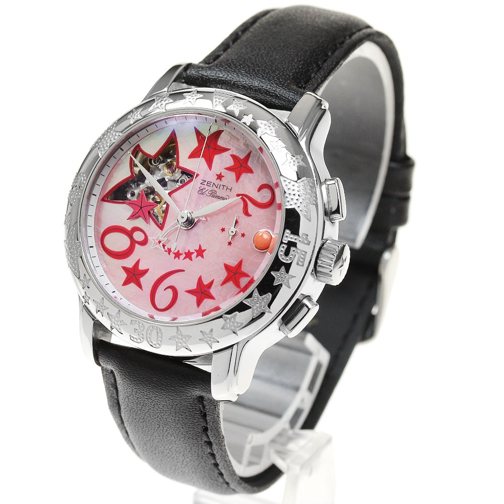 ゼニス ZENITH 03.1233.4021 スター シー オープン エルプリメロ クロノグラフ 自動巻き レディース _845881【中古】