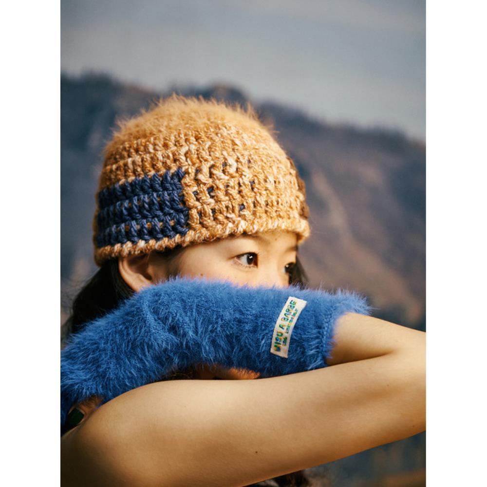 MISU A BARBE ハット　ニット帽 MISU A BARBE SEAL SHORT BUCKET(3COLOR) ニット帽