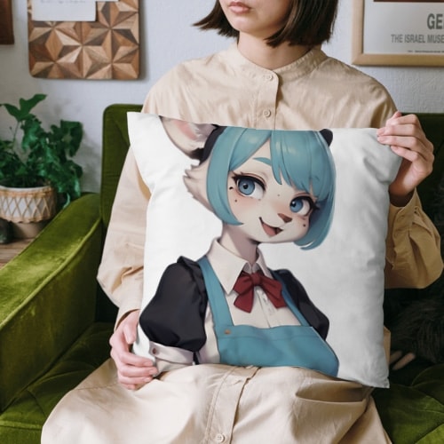 【受注生産】ウォンバットの女の子 ジュリア クッション 【受注生産】ウォンバットの女の子 ジュリア クッション