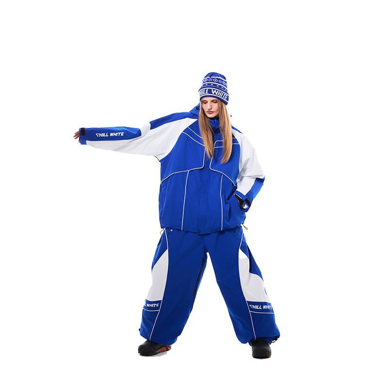 スノーボードウェア 2024 2025 上下セット レディース メンズ 防水20000mm スキーウェア スノボウェア ジャケット アウター パーカー ロングパンツ 男女兼用 防水 防寒