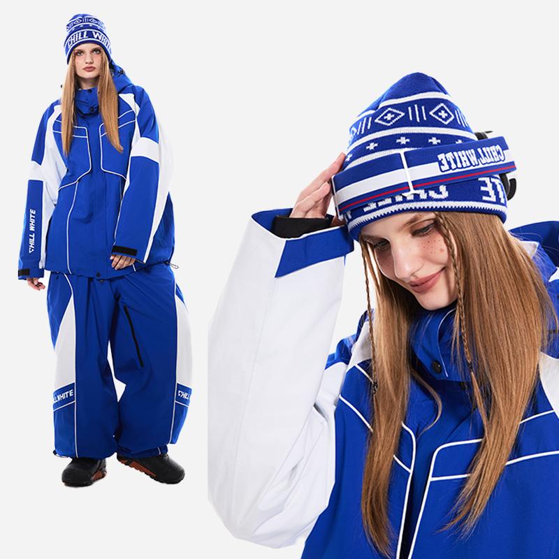 スノーボードウェア 2024 2025 上下セット レディース メンズ 防水20000mm スキーウェア スノボウェア ジャケット アウター パーカー ロングパンツ 男女兼用 防水 防寒