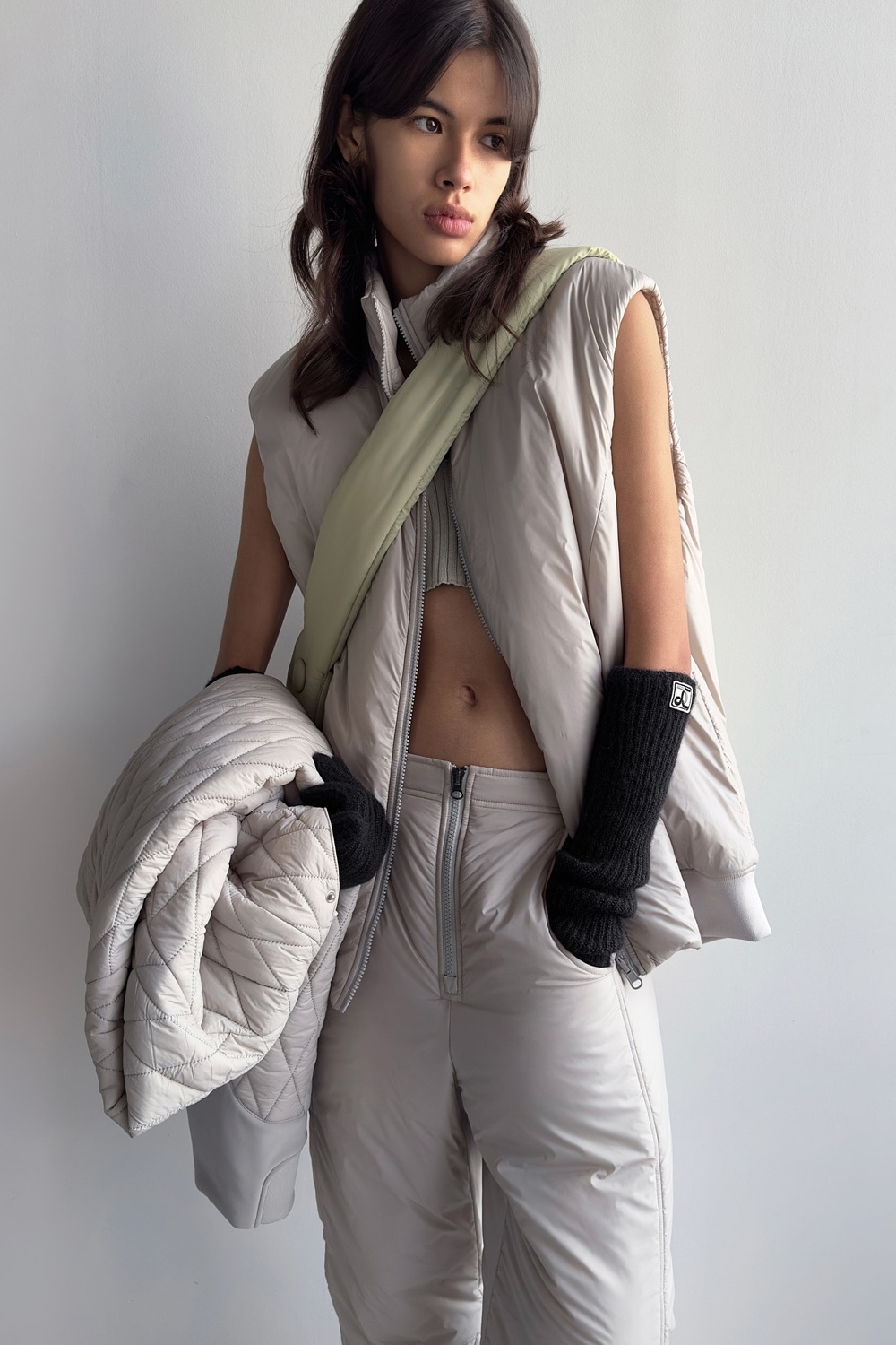 【LOW CLASSIC】 FLUFFY LONG GLOVES : 3COLOR