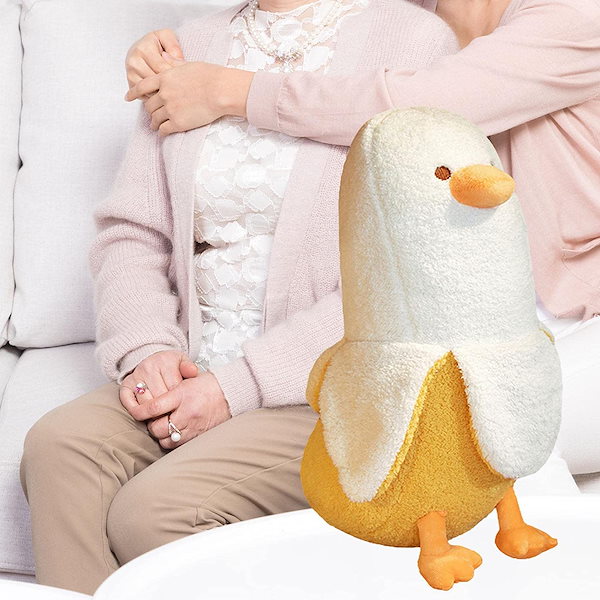 Qoo10] バナナダックかわいいダックぬいぐるみバナ
