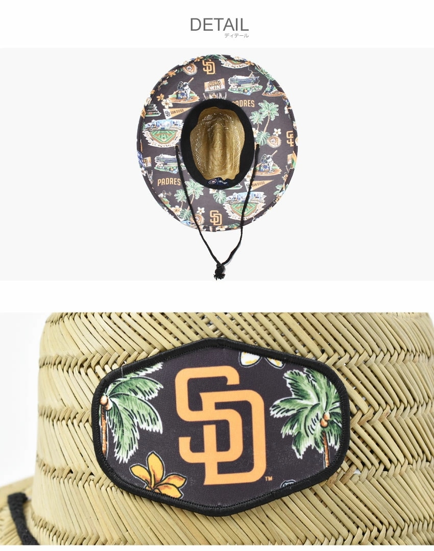 SAN DIEGO PADRES SCENIC STRAW HAT A680652325 メンズ ハット 帽子 麦わら帽子 ドローコード MLB サンディエゴ・パドレス SAN DIEGO PADRES SCENIC STRAW HAT A680652325 メンズ ハット 帽子 麦わら帽子 ドローコード MLB サンディエゴ・パドレス