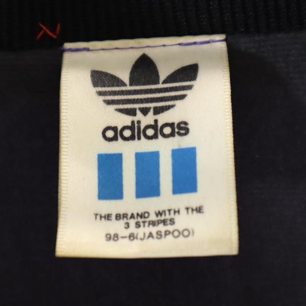 80s トレフォイルロゴ デサント製 ヴィンテージ ナイロンジャケット O(98-6) ブルー系 ロゴ メンズ 80s トレフォイルロゴ デサント製 ヴィンテージ ナイロンジャケット O(98-6) ブルー系 ロゴ メンズ