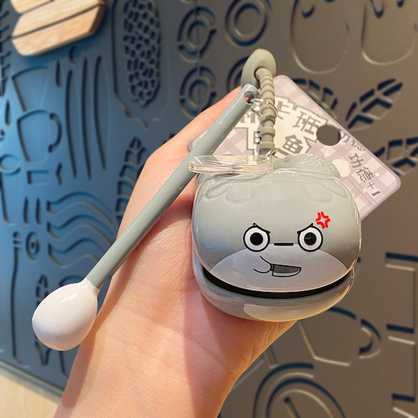 Qoo10] ストレス解消功徳木魚キーホルダー情緒安定