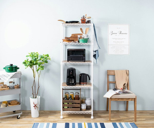 アイリスオーヤマ CMM-55165Bホワイト カラーメタルラック ウッドボード付き(ホワイト)5段 CMM55165Bホワイト アイリスオーヤマ CMM-55165Bホワイト カラーメタルラック ウッドボード付き(ホワイト)5段 CMM55165Bホワイト