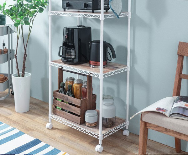 アイリスオーヤマ CMM-55165Bホワイト カラーメタルラック ウッドボード付き(ホワイト)5段 CMM55165Bホワイト アイリスオーヤマ CMM-55165Bホワイト カラーメタルラック ウッドボード付き(ホワイト)5段 CMM55165Bホワイト