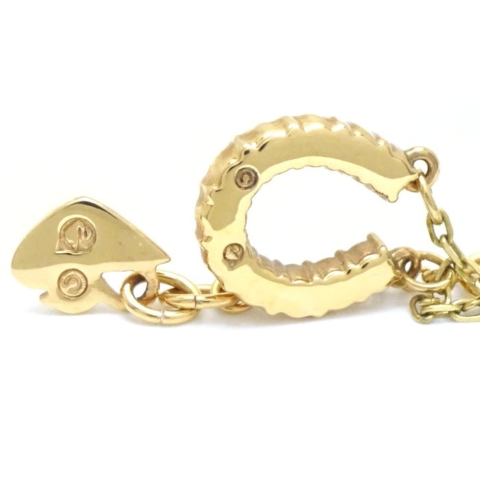 Towards ネックレス ホースシューモチーフ クリスタル GP ゴールドメッキ /292798【中古】