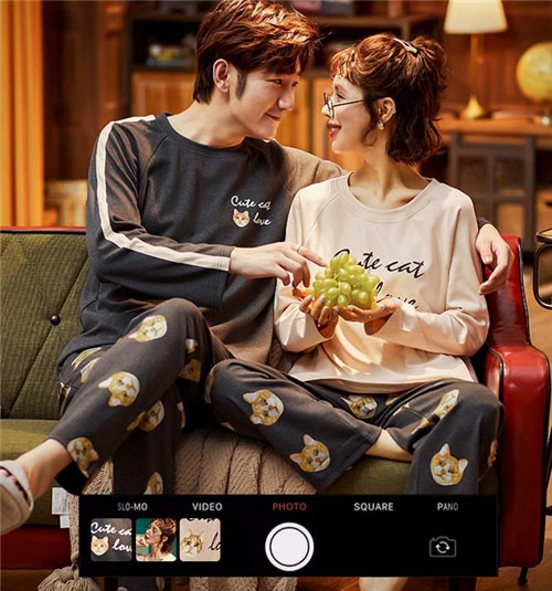 ペアパジャマ 敬老の日 長袖 結婚祝い プレゼント ルームウェア 冬 カップル パジャマ 部屋着 綿 ペア 退職お祝い Rsa11176868 ギフト 秋冬