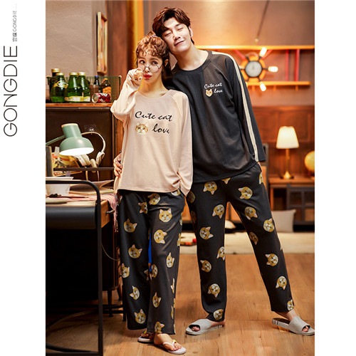 ペアパジャマ 敬老の日 長袖 結婚祝い プレゼント ルームウェア 冬 カップル パジャマ 部屋着 綿 ペア 退職お祝い Rsa11176868 ギフト 秋冬