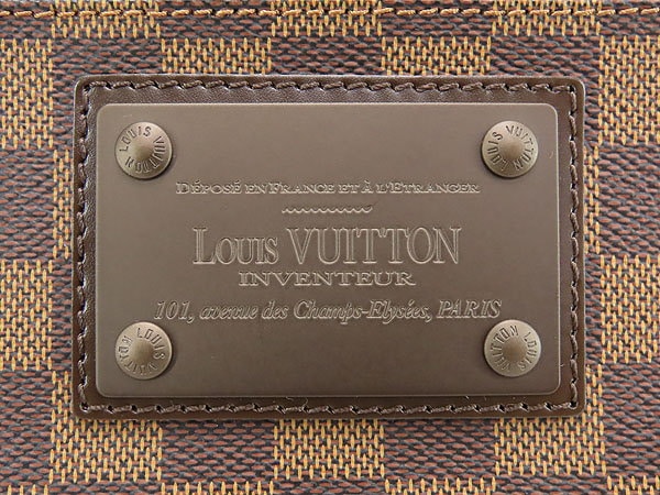 Qoo10] Louis Vuitton 未使用ルイヴィトンダミエバムバッグブルッ