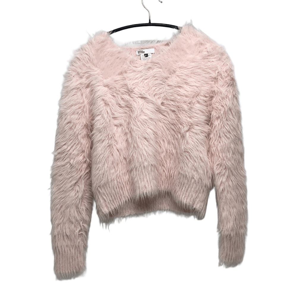 DOUBLE STANDARD CLOTHING ダブルスタンダードクロージング ニット 0209-220-224 ロングシャギー ファー ニット 長袖 ニット長袖 ナイロン ピンク DOUBLE STANDARD CLOTHING ダブルスタンダードクロージング ニット 0209-220-224 ロングシャギー ファー ニット 長袖 ニット長袖 ナイロン ピンク