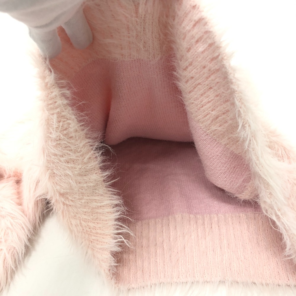 DOUBLE STANDARD CLOTHING ダブルスタンダードクロージング ニット 0209-220-224 ロングシャギー ファー ニット 長袖 ニット長袖 ナイロン ピンク DOUBLE STANDARD CLOTHING ダブルスタンダードクロージング ニット 0209-220-224 ロングシャギー ファー ニット 長袖 ニット長袖 ナイロン ピンク