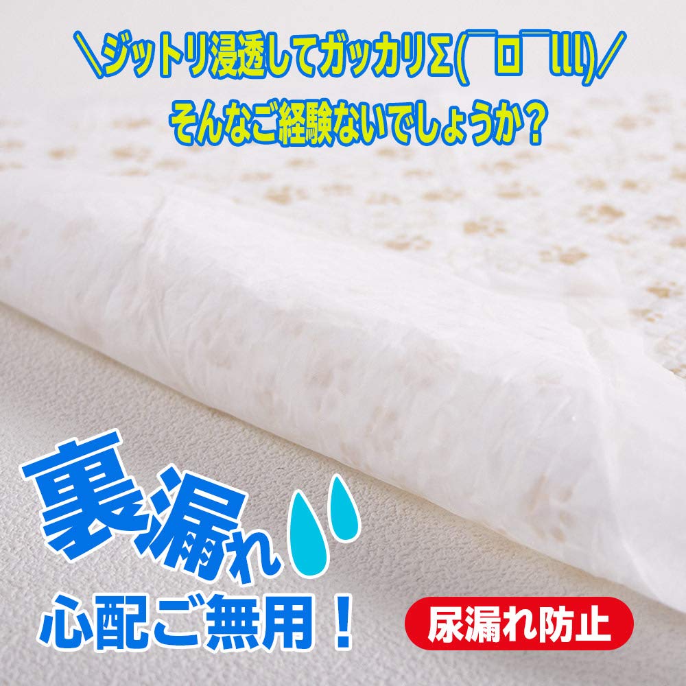 フリーリー ペットシーツ 薄型 スーパーワイド 200枚 柄付き