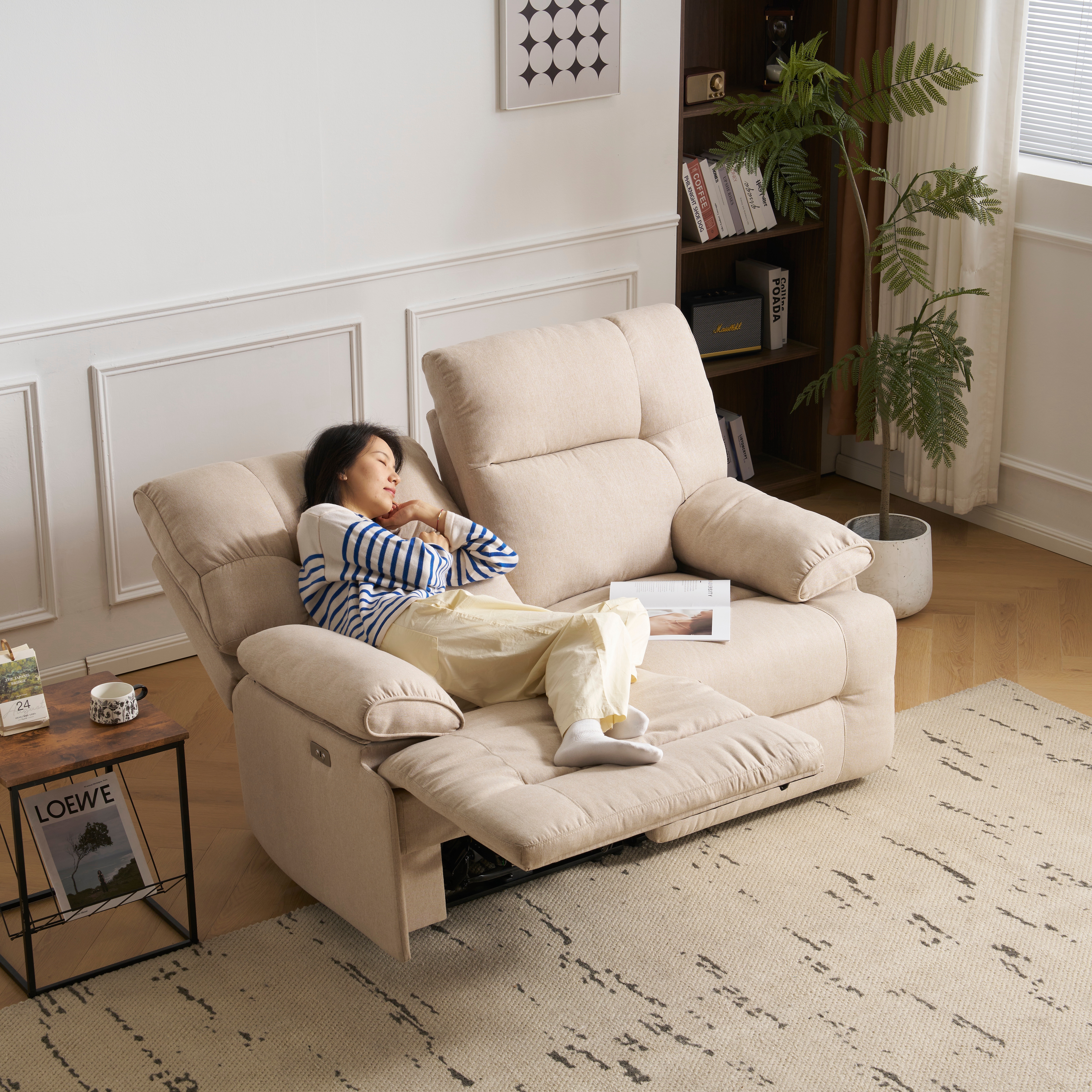 【国内で発送&送·料·無·料】リクライニングチェア リクライニングソファ ファブリック 2人掛け 電動 左右独立調節150 リクライニング 電動ソファ パーソナルチェアー オットマン一体型 耐圧分散 【国内で発送&送·料·無·料】リクライニングチェア リクライニングソファ ファブリック 2人掛け 電動 左右独立調節150 リクライニング 電動ソファ パーソナルチェアー オットマン一体型 耐圧分散