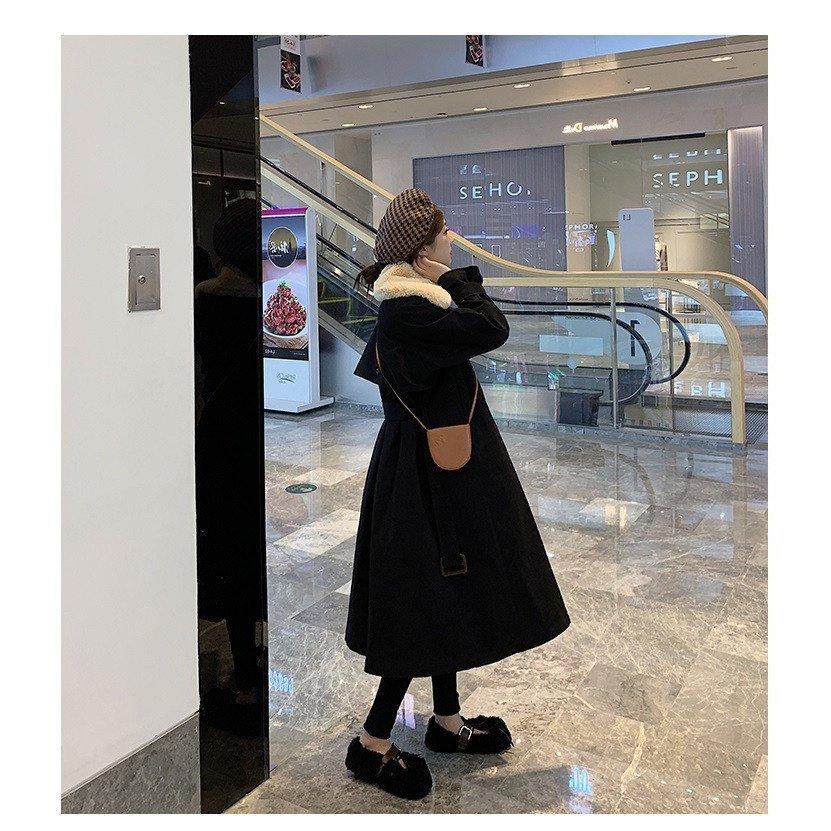 ラシャコート 中綿コート ジャケット レデイース 冬着 開衿 秋冬 40代 厚手 モコモコ 暖かい スプリング 韓国風 きれいめ 長袖 ロング丈コート カジュアルウエア
