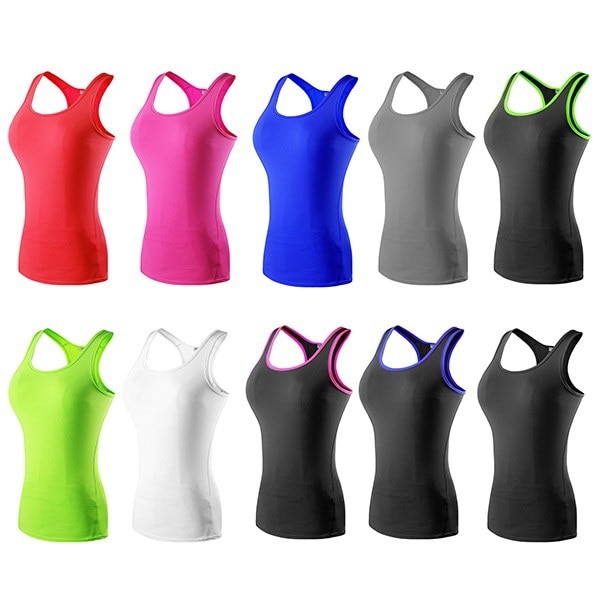 女性スポーツベストタイツPROランニングヨガクイック乾燥フィットネスベストTシャツティー 女性スポーツベストタイツPROランニングヨガクイック乾燥フィットネスベストTシャツティー