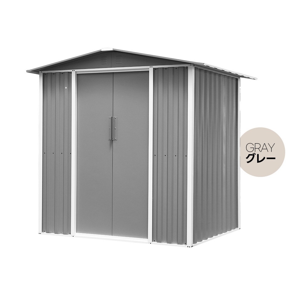 【国内出荷】物置 屋外 スチール 倉庫 戸外収納庫 幅180*奥行き120*高185 物置き おしゃれ 大型 収納庫 屋外物置 防さび ベランダ 防水 ドア 引戸 スチール物置 屋外収納 ガーデニング 【国内出荷】物置 屋外 スチール 倉庫 戸外収納庫 幅180*奥行き120*高185 物置き おしゃれ 大型 収納庫 屋外物置 防さび ベランダ 防水 ドア 引戸 スチール物置 屋外収納 ガーデニング