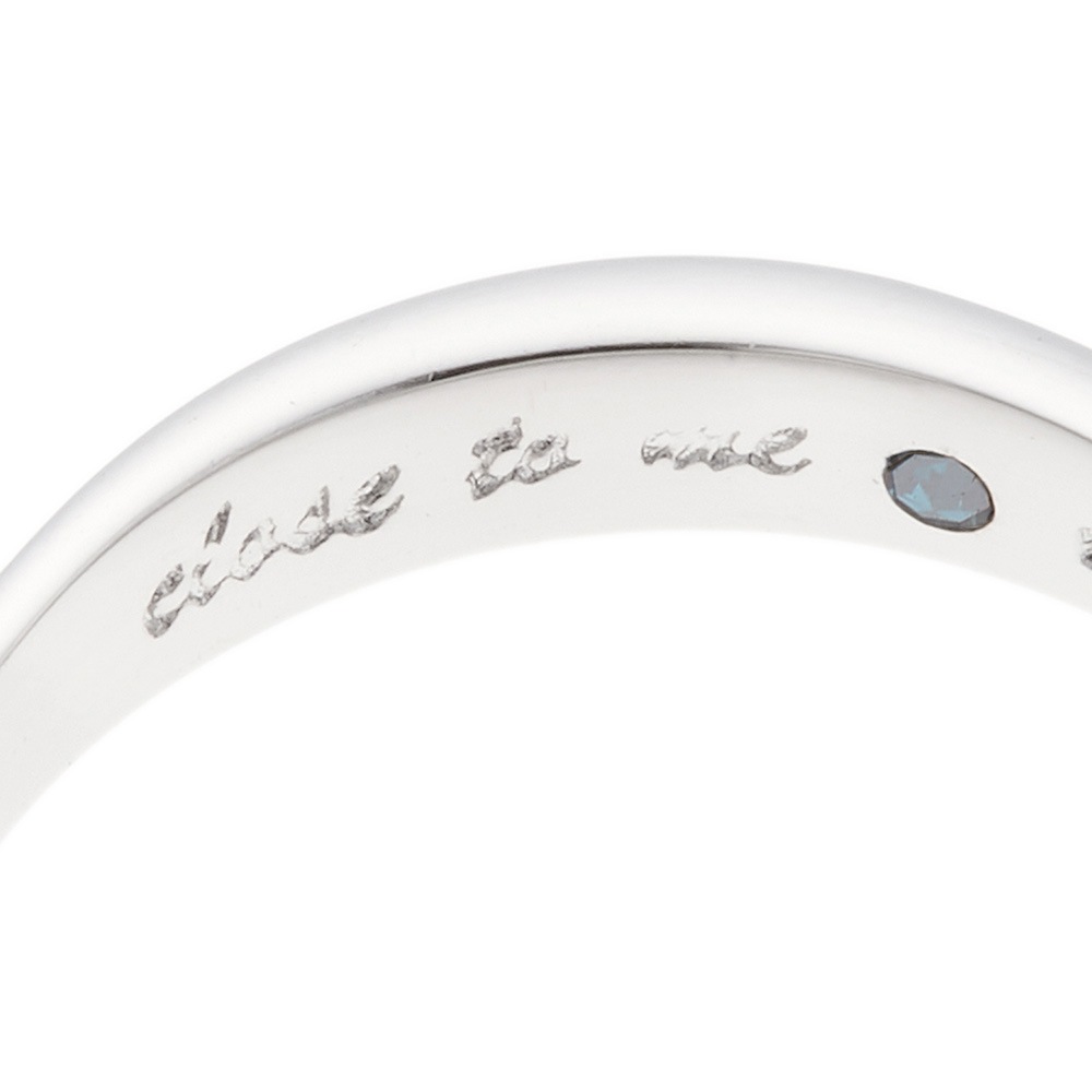 リング メンズ シルバー925製 ブルーダイアモンド クロスライン メタル ワンカラー シルバーアク リング メンズ シルバー925製 ブルーダイアモンド クロスライン メタル ワンカラー シルバーアク