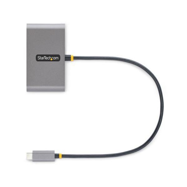 StarTech.com USB Type-C接続ドッキングステーション スペースグレー