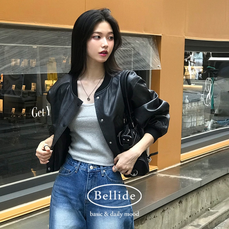 [MADE] ビオクロップレザースタジャン jk1138