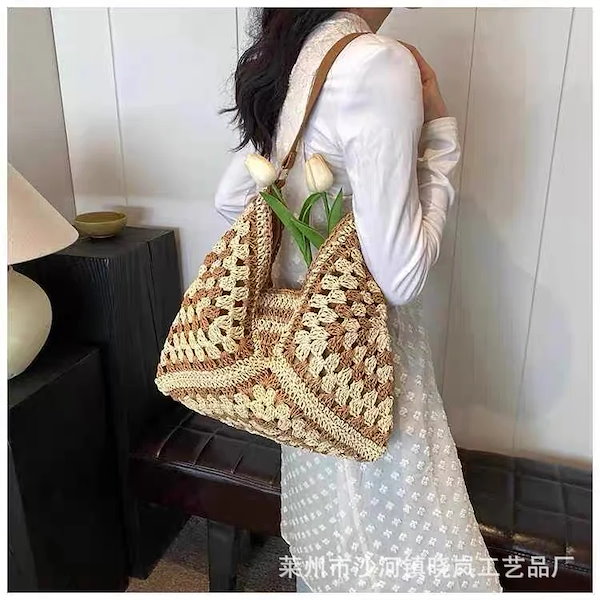 Qoo10] ストローバッグのファッションの新しい小さ