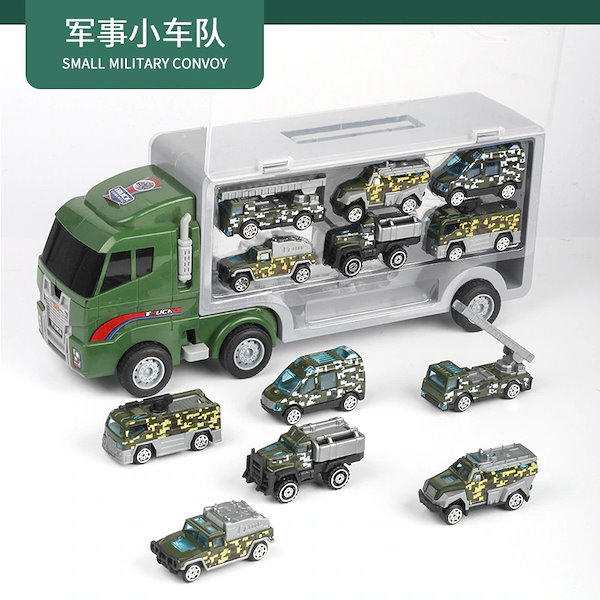 Qoo10] 新入庫 ミニカーセット 消防車 おもちゃ