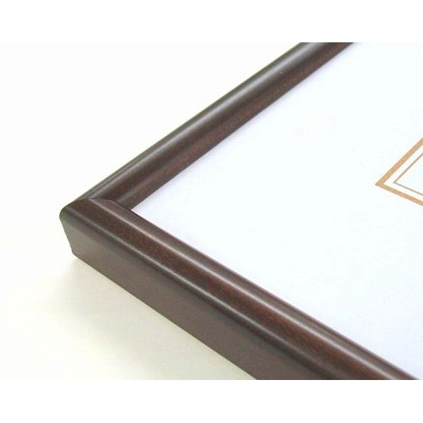 木製額色あせを防ぐUVカットアクリル 温かみのある木製フレーム デッサン額 三三サイズ(606455mm)ブラウン 木製額色あせを防ぐUVカットアクリル 温かみのある木製フレーム デッサン額 三三サイズ(606455mm)ブラウン