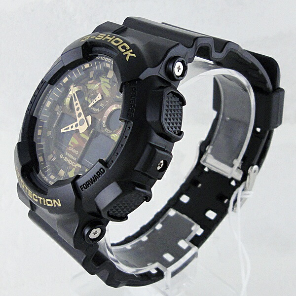 国内正規品 カシオ G-SHOCK ジーショック 腕時計 手表 メンズ 迷彩 カモフラージュシリーズ 20気圧防水 GA-100CF-1A9JF ビジネス 男性 誕生日ギフト 記念日 ポイント消化