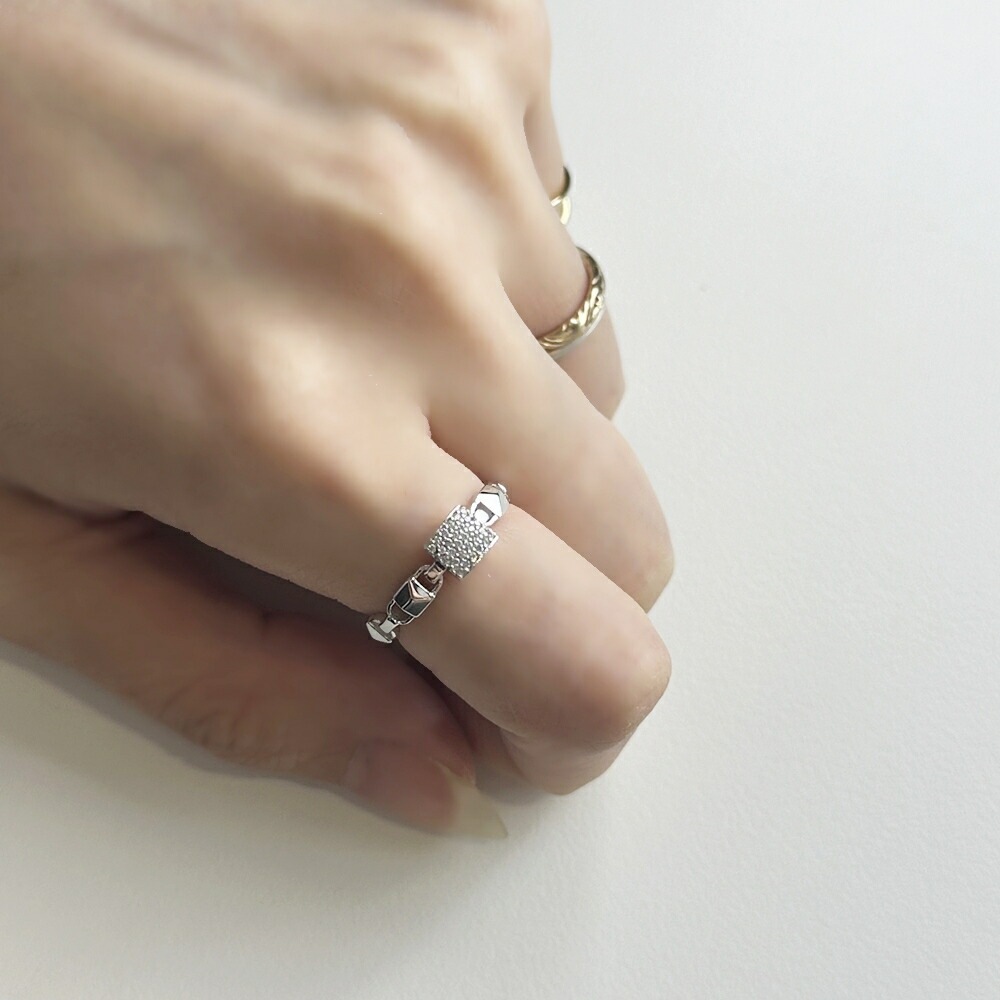 マイケルコース 指輪 レディース シルバー925 リング 11号 おしゃれ かわいい アクセサリー シルバーリング 925 結婚式 結婚記念日 妻 母 誕生日プレゼント 女性 彼女 女友達 ギフト ジ