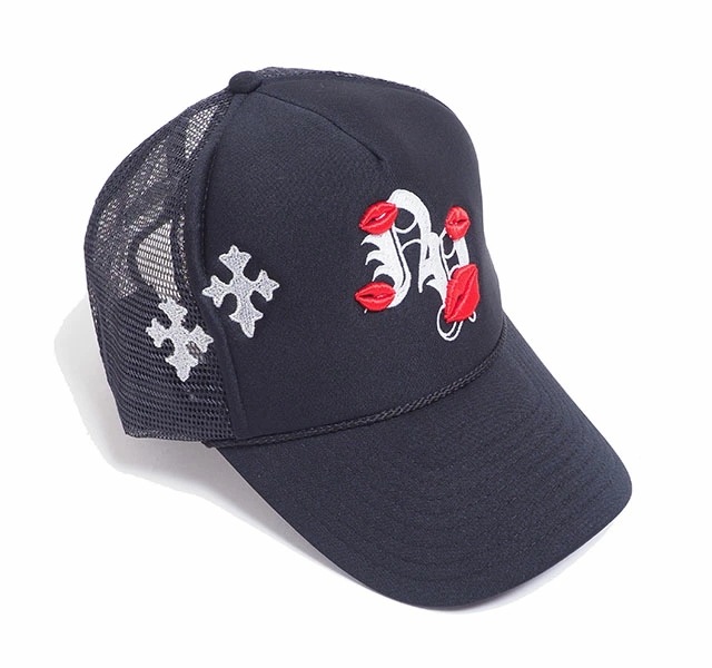 DROP OUT メッシュキャップ トラッカーハット メンズ レディース ブラック 黒 帽子 小物 スナップバック フリーサイズ ドロップアウト ニューヨーク NY CHROME KISS DROP OUT メッシュキャップ トラッカーハット メンズ レディース ブラック 黒 帽子 小物 スナップバック フリーサイズ ドロップアウト ニューヨーク NY CHROME KISS