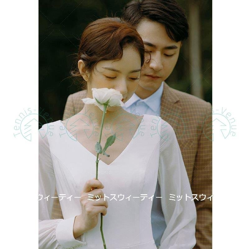 ウェディングドレス ロングドレス 結婚式 ウエディングドレス ハネムーンフォト 二次会 花嫁 前撮り ウェディングドレス ロングドレス 結婚式 ウエディングドレス ハネムーンフォト 二次会 花嫁 前撮り