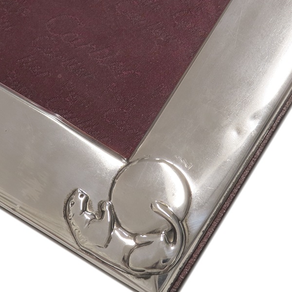 カルティエ Cartier 小物 パンサー パンテール フォトフレーム シルバー925 シルバー 写真立て SV925 【中古】 カルティエ Cartier 小物 パンサー パンテール フォトフレーム シルバー925 シルバー 写真立て SV925 【中古】