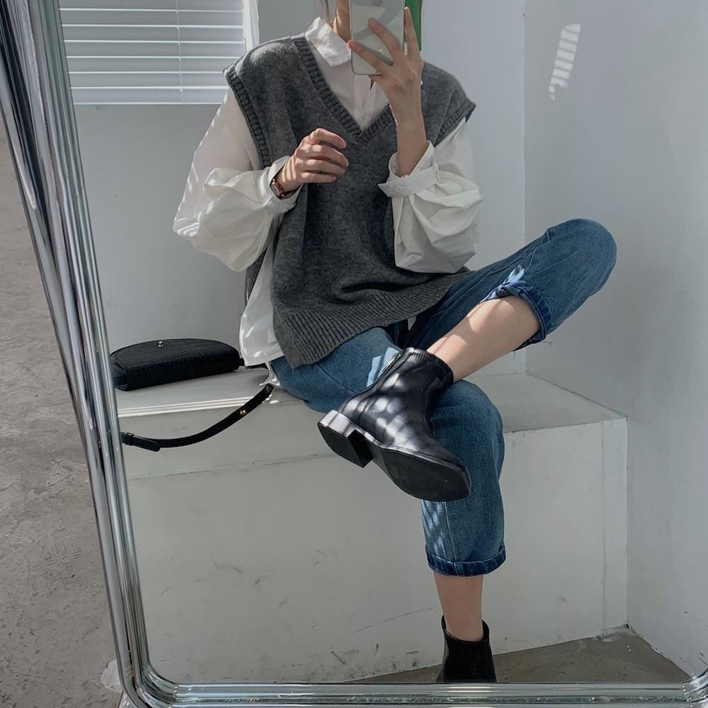 レディース トップス ニット リブニット ニットベスト ジレ ビックシルエット プルオーバー レディース トップス ニット リブニット ニットベスト ジレ ビックシルエット プルオーバー