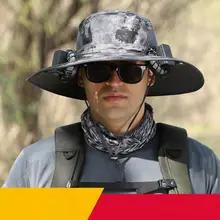 夏用紫外線防止サンシェード屋外釣り保護日焼け止めダブル調節可能なソーラーファンハット漁師帽子 夏用紫外線防止サンシェード屋外釣り保護日焼け止めダブル調節可能なソーラーファンハット漁師帽子