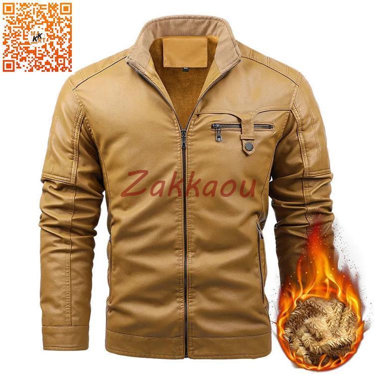 メンズ革ジャン 秋冬 レザージャケット 立ち襟 スリム カジュアル ライダースジャケット バイクウェア シングル 防寒防風 お兄系 メンズ革ジャン 秋冬 レザージャケット 立ち襟 スリム カジュアル ライダースジャケット バイクウェア シングル 防寒防風 お兄系