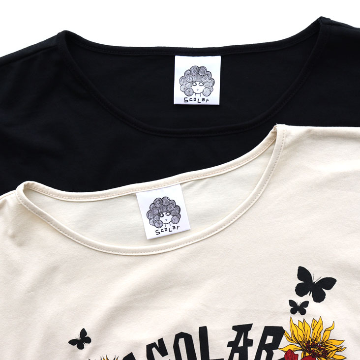ScoLar スカラー 花柄スカラーちゃんプルオーバー ドルマンスリーブ たぽっと 蝶々 ネコ 華やか ラメ キラキラ Tシャツ 個性的 ゆったり 体型カバー トップス レディース 153630 ScoLar スカラー 花柄スカラーちゃんプルオーバー ドルマンスリーブ たぽっと 蝶々 ネコ 華やか ラメ キラキラ Tシャツ 個性的 ゆったり 体型カバー トップス レディース 153630