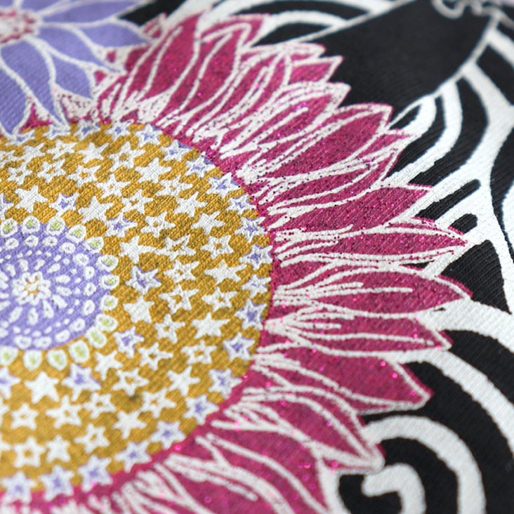 ScoLar スカラー 花柄スカラーちゃんプルオーバー ドルマンスリーブ たぽっと 蝶々 ネコ 華やか ラメ キラキラ Tシャツ 個性的 ゆったり 体型カバー トップス レディース 153630 ScoLar スカラー 花柄スカラーちゃんプルオーバー ドルマンスリーブ たぽっと 蝶々 ネコ 華やか ラメ キラキラ Tシャツ 個性的 ゆったり 体型カバー トップス レディース 153630