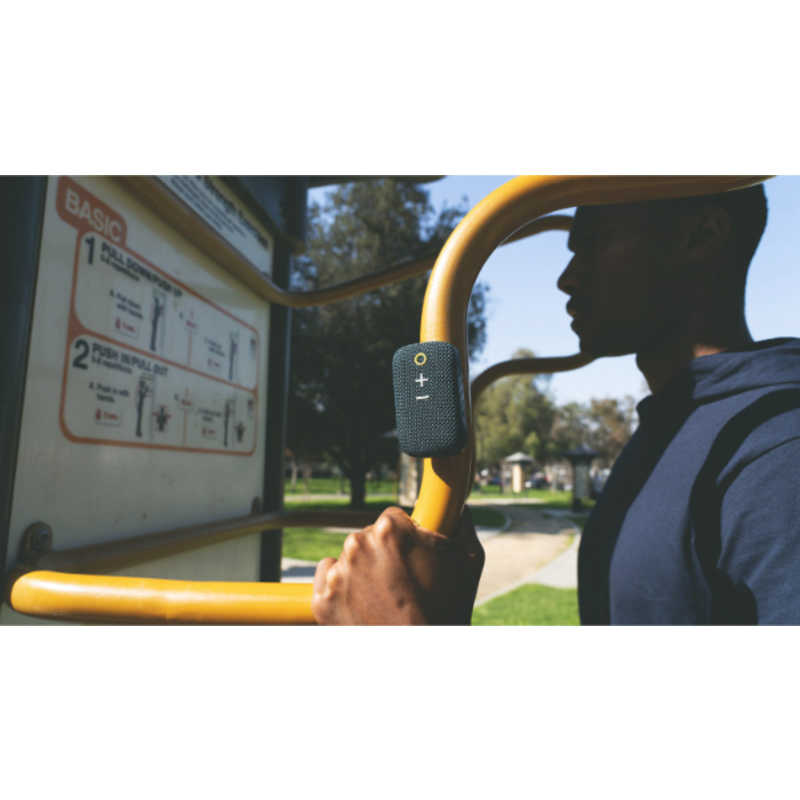 MEEAUDIO　Bluetoothクリップオンスピーカー ブルー　SPKR-GO-BL goSPKR mdprevattcaulkingandwaterproofing.com