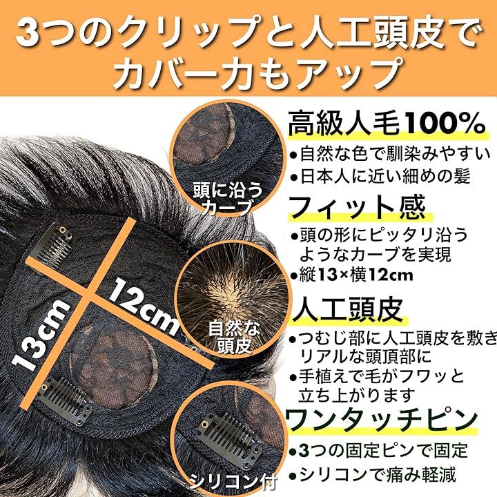 ウイック部分カツラ5点セット ウイック部分カツラ5点セット